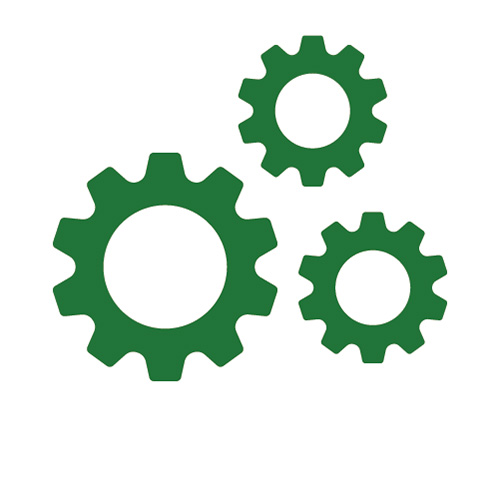 Icon of gears